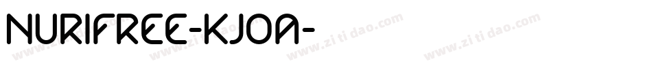 NuriFree-KjOA字体转换