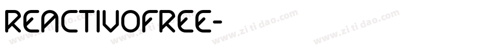 ReactivoFree字体转换