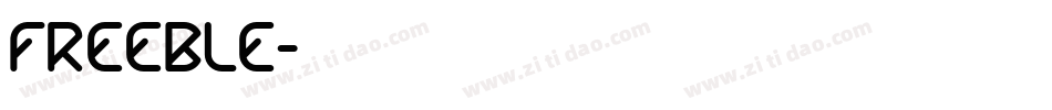 freeble字体转换