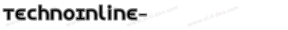 TechnoInline字体转换