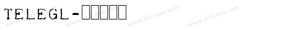 Telegl字体转换