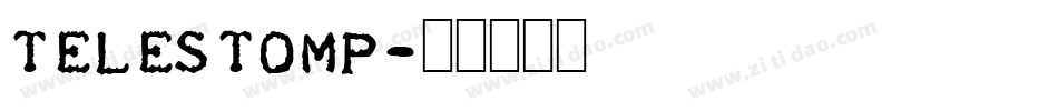 Telestomp字体转换