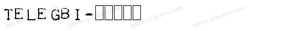 Telegbi字体转换