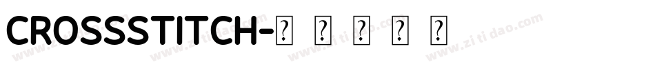crossstitch字体转换