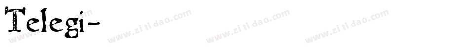 Telegi字体转换