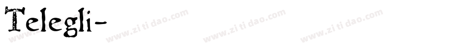Telegli字体转换
