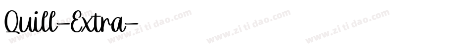 Quill-Extra字体转换