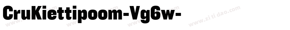 CruKiettipoom-Vg6w字体转换