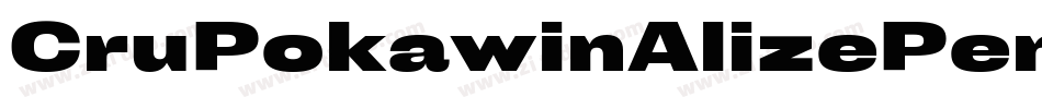 CruPokawinAlizePencilItalic-mnwv字体转换
