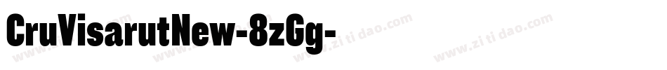 CruVisarutNew-8zGg字体转换