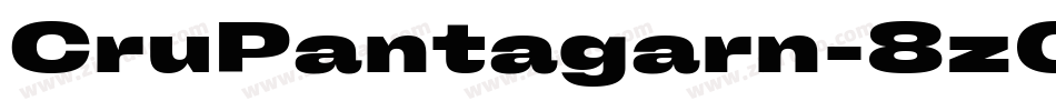 CruPantagarn-8z0A字体转换
