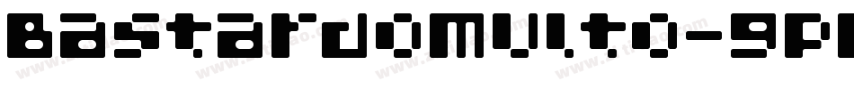 BastardoMulto-gpr6字体转换