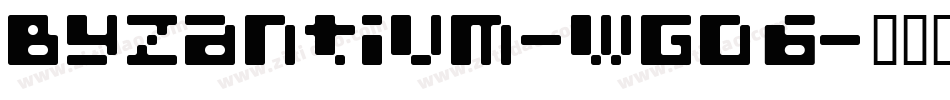 Byzantium-wGD6字体转换