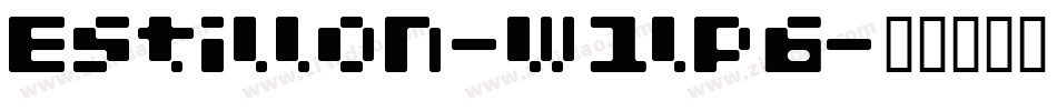 Estillon-w1lp6字体转换