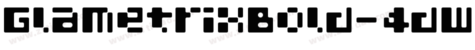 GlametrixBold-4dW6字体转换