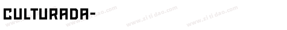 CULTURADA字体转换