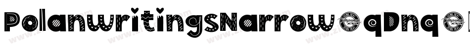 PolanwritingsNarrow-qDnq字体转换