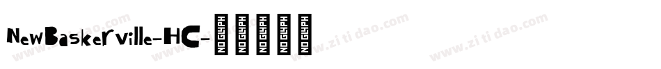 NewBaskerville-HC字体转换