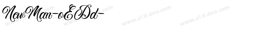 NewMan-oEDd字体转换
