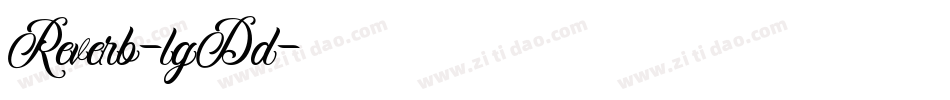 Reverb-lgDd字体转换