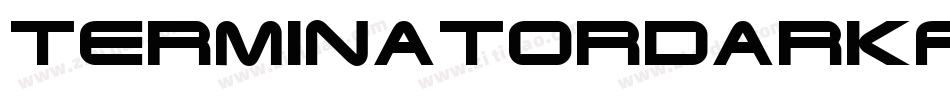 TerminatorDarkFate-JLlB字体转换