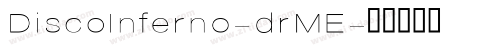 DiscoInferno-drME字体转换