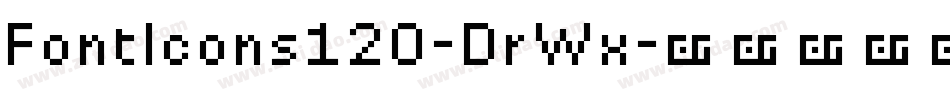 FontIcons120-DrWx字体转换