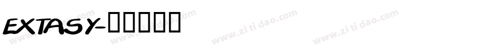 EXTASY字体转换