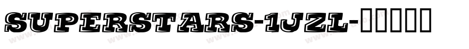 SuperStars-1jzL字体转换