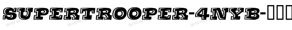 Supertrooper-4nYB字体转换