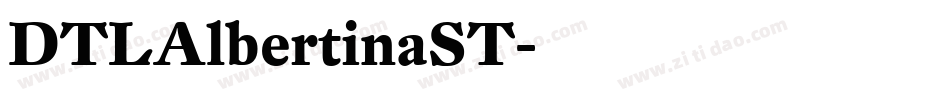 DTLAlbertinaST字体转换
