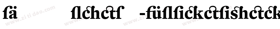 DTLNobelT-CondensedBold字体转换