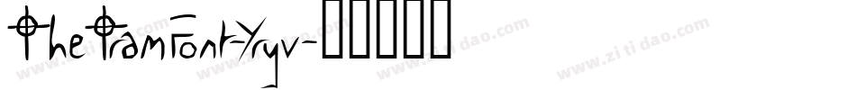 TheTramFont-Yryv字体转换