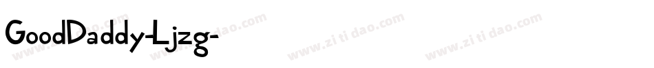 GoodDaddy-Ljzg字体转换
