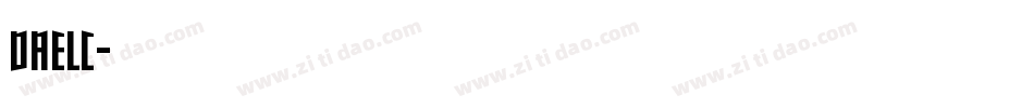 DAELC字体转换