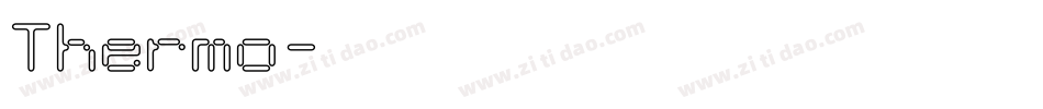 Thermo字体转换