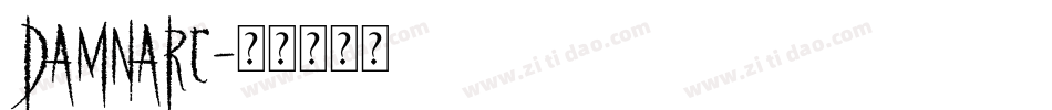 damnarc字体转换