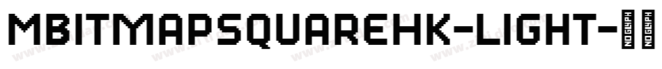 MBitmapSquareHK-Light字体转换