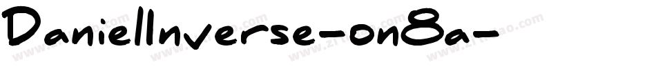 DanielInverse-on8a字体转换