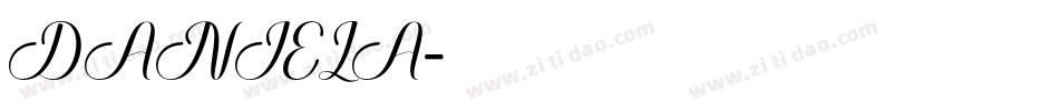 DANIELA字体转换