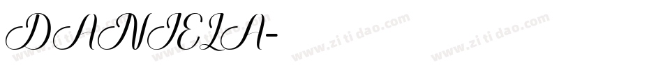 DANIELA字体转换