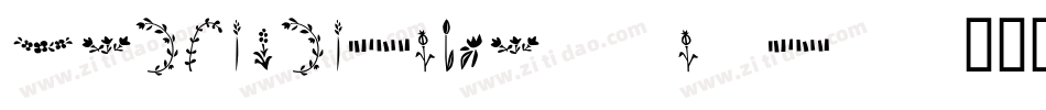 DesignsGalore4-l9A0字体转换