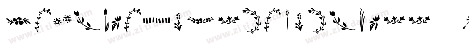 VictorianDesignsThree-mVMV字体转换