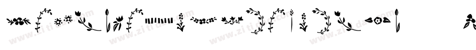 VictorianDesignsTwo-7XME字体转换