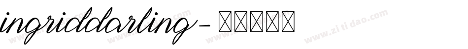 IngridDarling字体转换