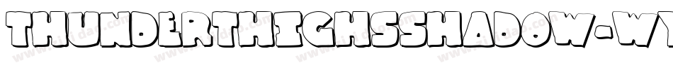 ThunderThighsShadow-WymV字体转换