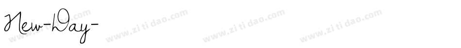 New-Day字体转换