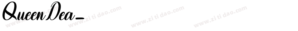QueenDea字体转换