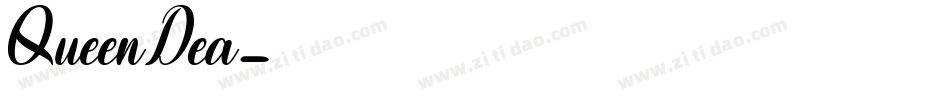 QueenDea字体转换