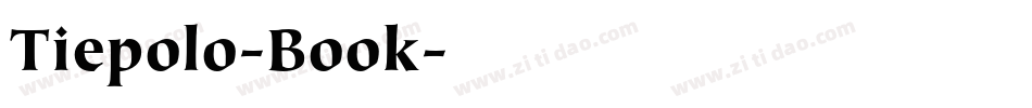 Tiepolo-Book字体转换